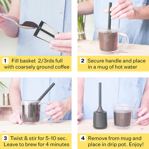 Brew it stick koffie- en thee infuser