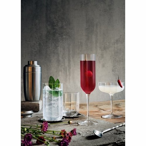Luigi Bormioli Jazz cocktail coupeglas - set van 6