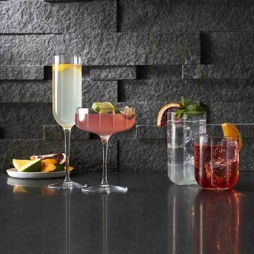 Luigi Bormioli Jazz cocktail coupeglas - set van 6