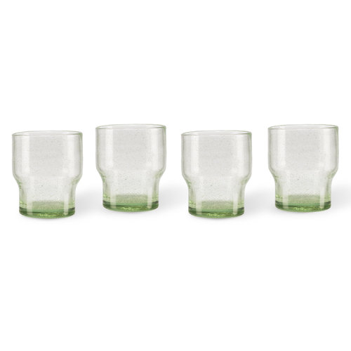 Pols Potten Bubbles waterglas groen - per stuk Pols Potten Bubbles waterglas groen - per stuk