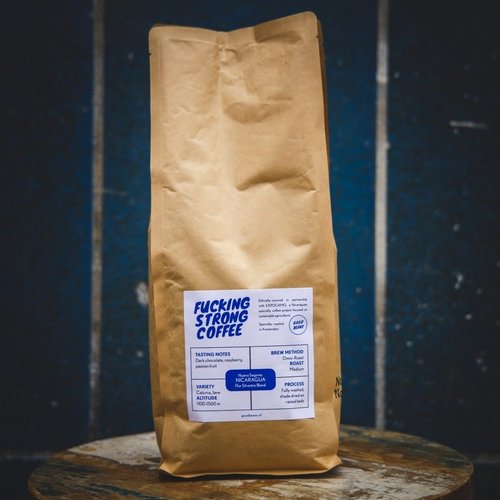 Goodbeans "Fucking Strong Coffee" gemalen Nicaragua Goodbeans "Fucking Strong Coffee" gemalen Nicaragua
