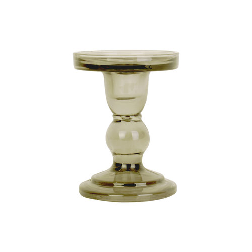 Present Time Glass Art kaarshouder moss green medium Present Time Glass Art kaarshouder moss green medium