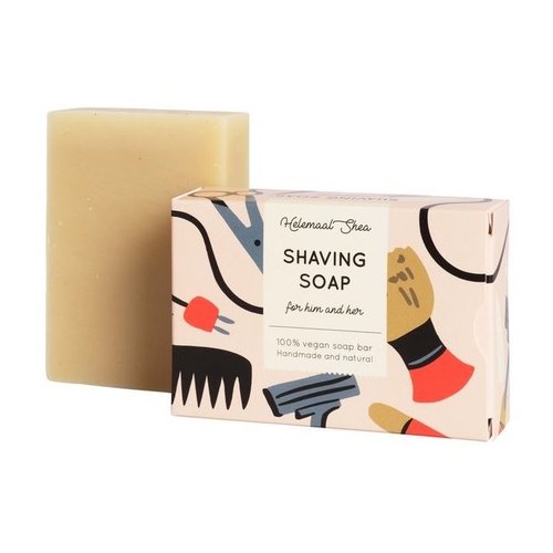Helemaal Shea Scheerzeep - voor hem en haar Helemaal Shea Scheerzeep - voor hem en haar