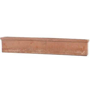 Poggi Ugo Pot de fenêtre en terracotta L 80 x l 14 cm Poggi Ugo Pot de fenêtre en terracotta L 80 x l 14 cm
