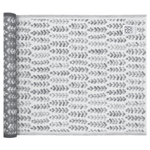 Lapuan Kankurit RUUSU x HVITTRASK serviette sauna blanc gris lin coton