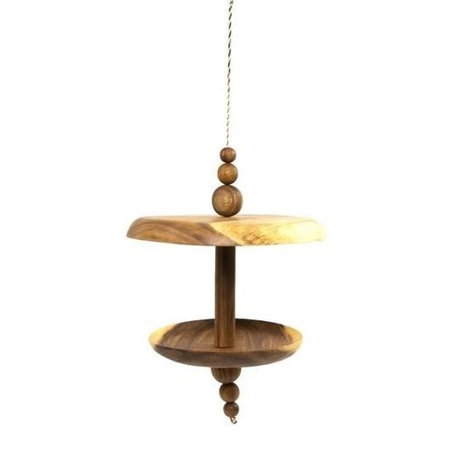 Kinta Beads vogelvoederhuisje acaciahout Kinta Beads vogelvoederhuisje acaciahout