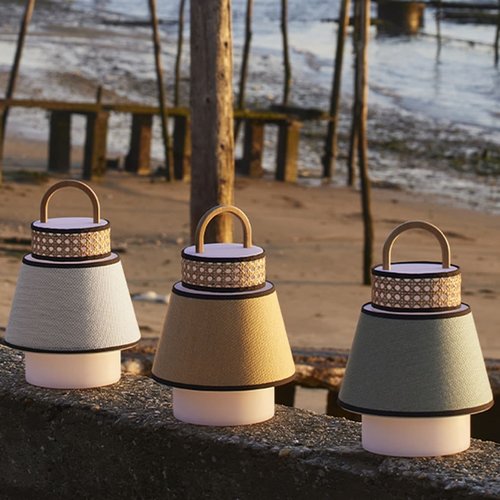 Market Set Singapour draagbare lamp sand