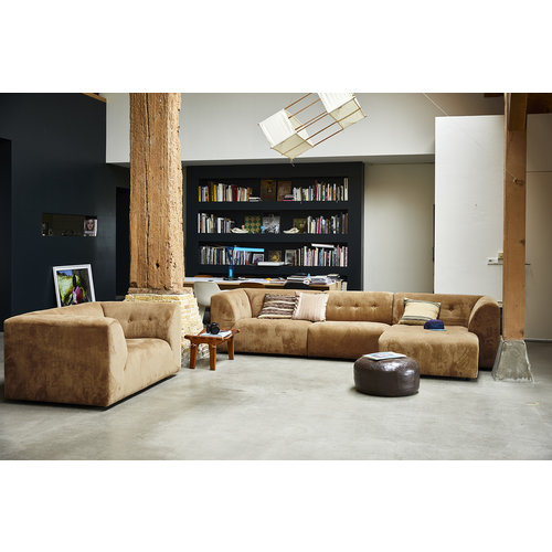 HKLiving Vint sofa linkerhoek 1 zit