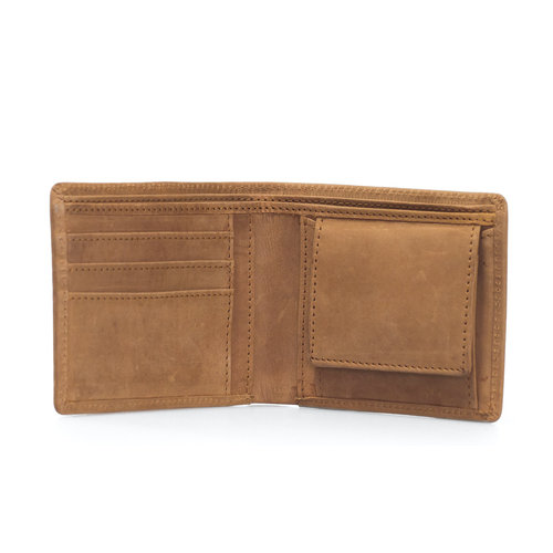 O My Bag Tobi's portefeuille - hunter leder camel