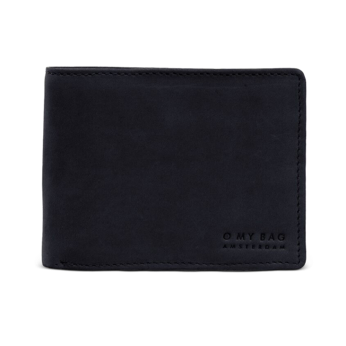 O My Bag Tobi's portefeuille - hunter leder zwart O My Bag Tobi's portefeuille - hunter leder zwart