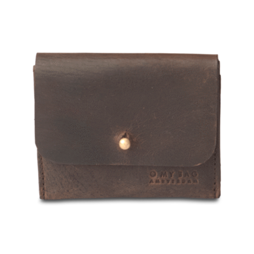 O My Bag Kaarthouder - hunter leder donker bruin O My Bag Kaarthouder - hunter leder donker bruin