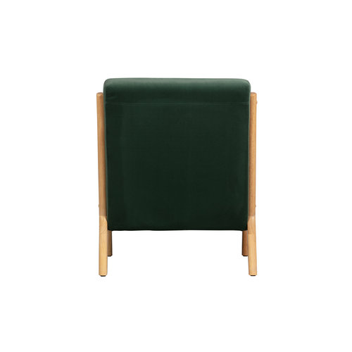 WOOOD Mark fauteuil fluweel