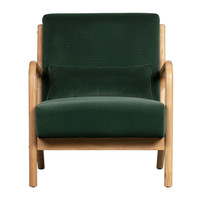 Mark fauteuil fluweel of geweven