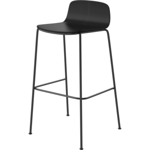Bolia Palm tabouret de bar en placage pied noir H 76