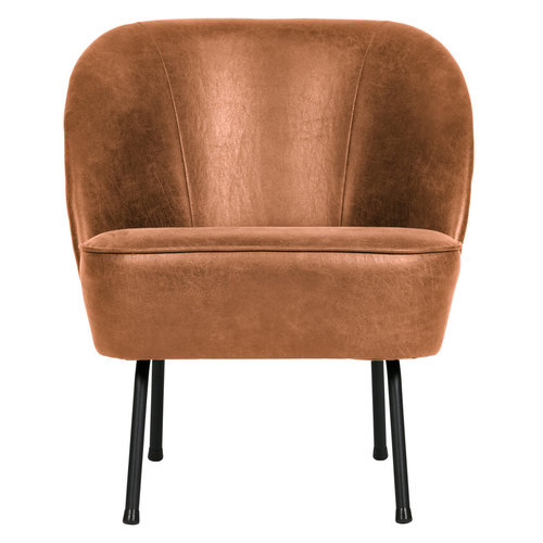 BePureHome Vogue fauteuil leer cognac