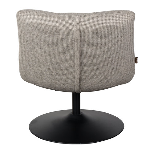 Dutchbone Bar loungestoel lichtgrijs Dutchbone Bar loungestoel lichtgrijs