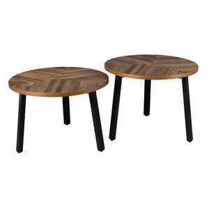 Dutchbone Mundu tables basses (lot de 2) Dutchbone Mundu tables basses (lot de 2)