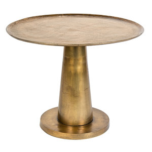 Dutchbone Brute table d'appoint en laiton Dutchbone Brute table d'appoint en laiton
