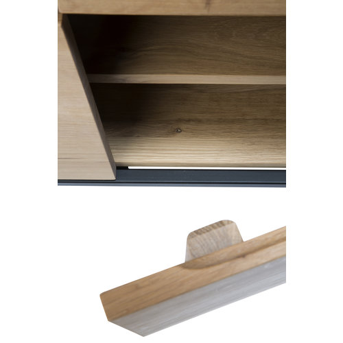 Ethnicraft Ligna dressoir 2 deuren 2 lades