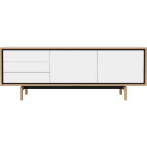 Bolia Floow buffet façade blanc en stratifié