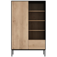 Blackbird kast L 110 x D 45 x H 178 eik zwart