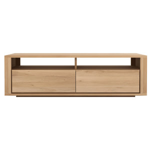 Ethnicraft Shadow meuble TV 2 tiroirs