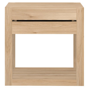 Ethnicraft Azur table de chevet en chêne Ethnicraft Azur table de chevet en chêne