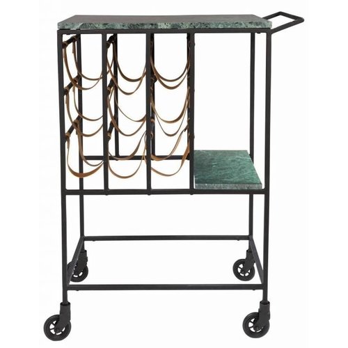 Dutchbone Mill trolley serveerwagen Dutchbone Mill trolley serveerwagen