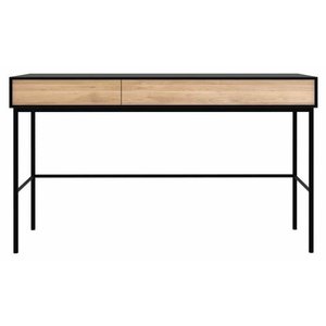 Ethnicraft Blackbird bureau en chêne teinté noir