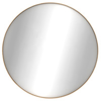 Layers ronde spiegel eik Ø 121 cm