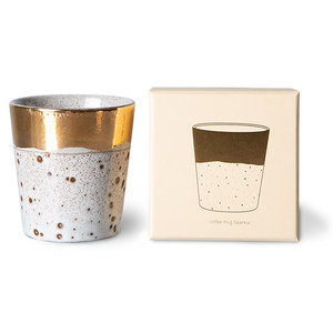 HKLiving 70's kerst special  koffiekop Sparkle