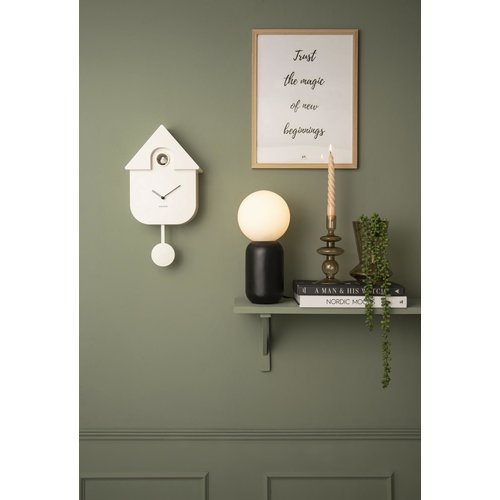 Karlsson Cuckoo wandklok koekoek modern wit
