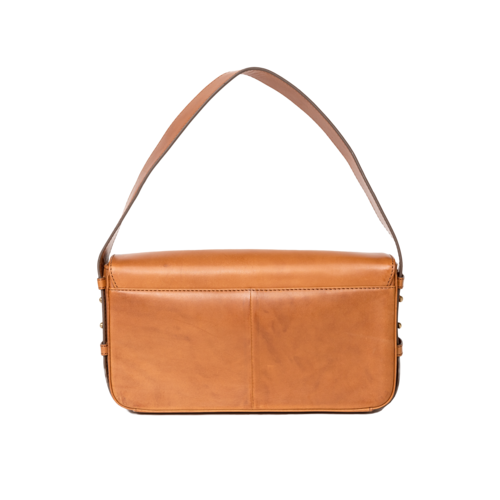 O My Bag Gina baguette handtas - klassiek leder cognac