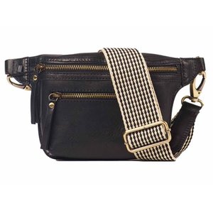 O My Bag Beck's sac banane en cuir stromboli noir