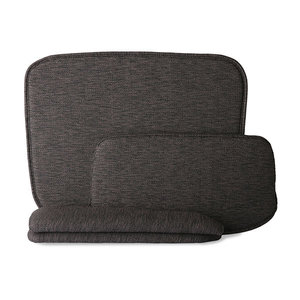 HKLiving Comfort kit pour chaise de salle à manger Draad avec accoudoirs noire