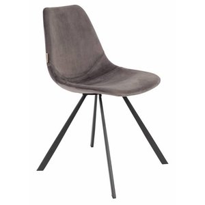 Dutchbone Franky chaise en velours Dutchbone Franky chaise en velours