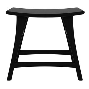 Ethnicraft Osso tabouret en chêne noir
