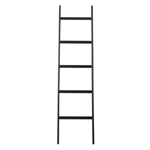 Aquanova Mink échelle porte-serviette en chêne teinté noir