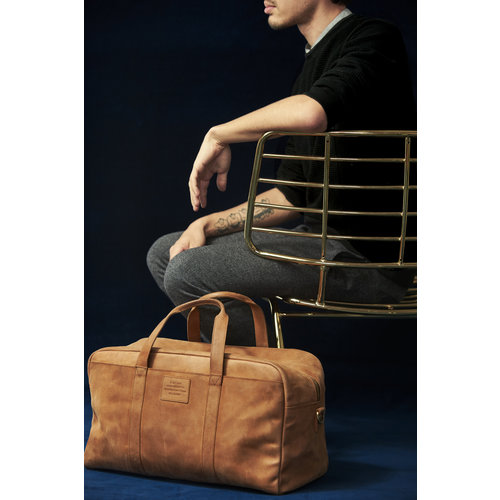 O My Bag Otis weekender reistas -  hunter leder camel