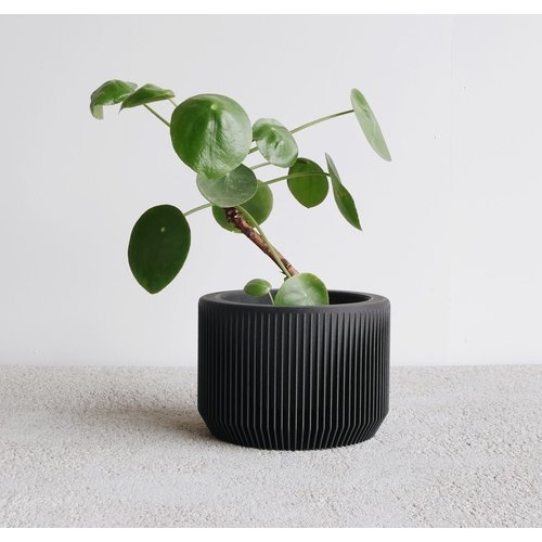 Minimum Design Praha bloempot zwart Ø12cm Minimum Design Praha bloempot zwart Ø12cm