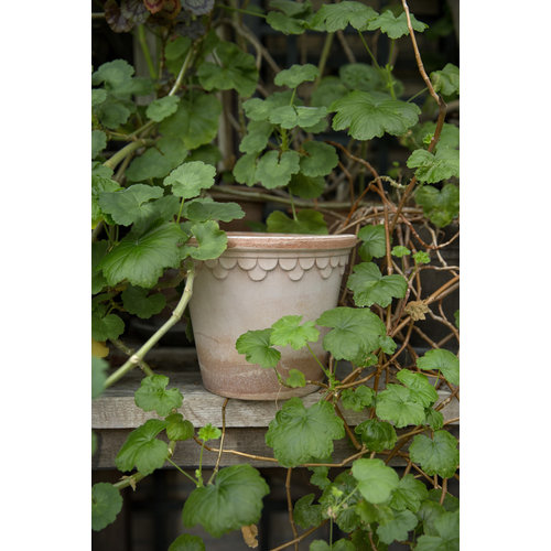 Bergs Potter Kopenhagen bloempot met schotel roze 25 cm