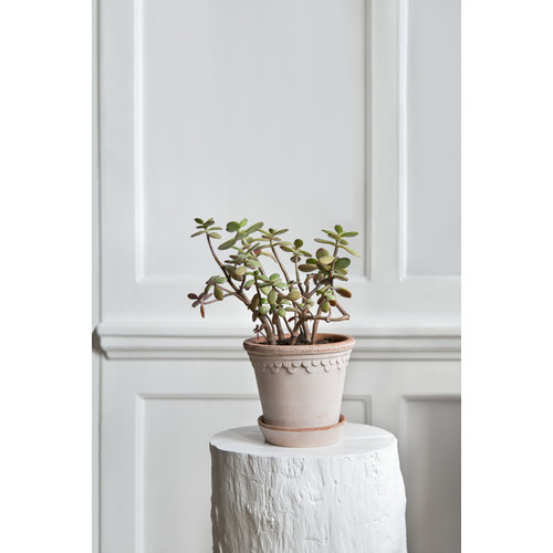 Bergs Potter Kopenhagen bloempot met schotel roze 25 cm