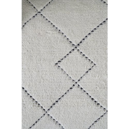 Linie Design Torun tapijt zwart Linie Design Torun tapijt zwart