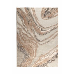 Zuiver Solar tapis gris/terra Zuiver Solar tapis gris/terra