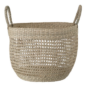 Bloomingville Hesam panier en herbe marine