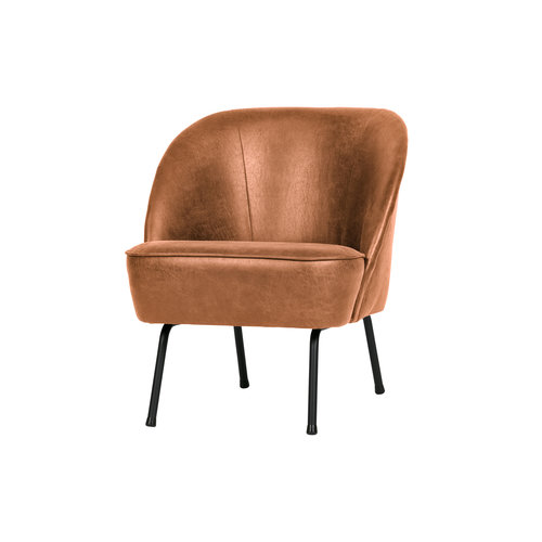 BePureHome Vogue fauteuil leer cognac