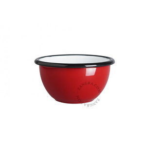 zangra Bol Ø 10 cm rouge émaillé