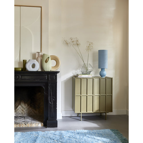 HKLiving Glazen vaas wolk