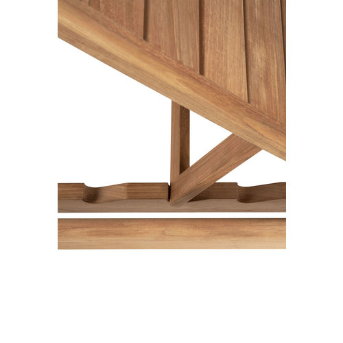 Ethnicraft Jack outdoor instelbaar ligbed - houten frame
