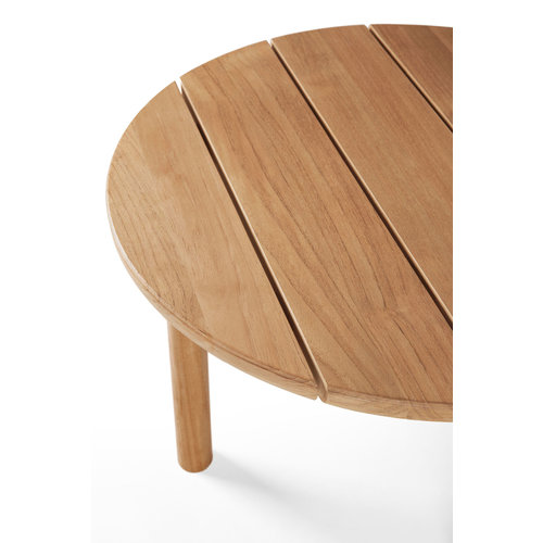 Ethnicraft Quatro outdoor bijzettafel teak 59